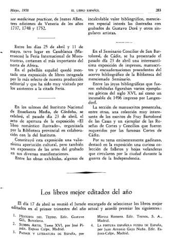 Libros y revistas nacionales e internacionales